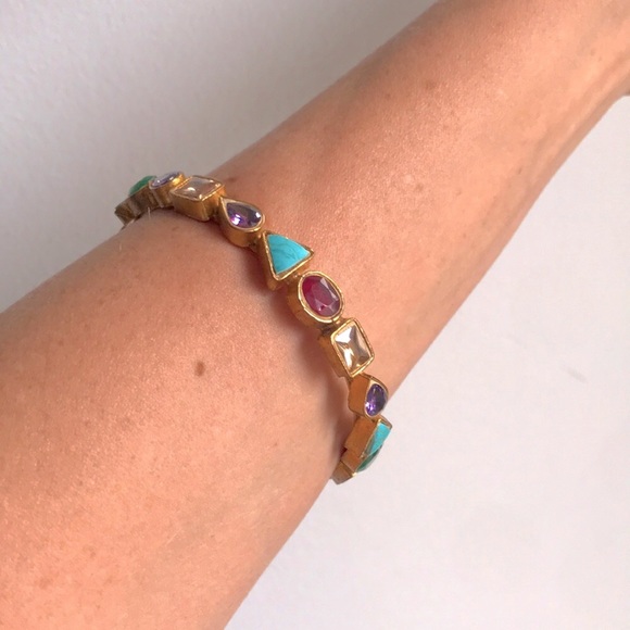 Vintage Jewelry - ❌SOLD❌ Gemstone Bangle (free with purchase when you spend $80.00 or more)